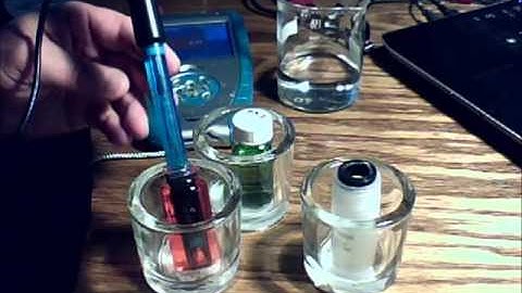 Calibrating Vernier LabQuest pH Probe