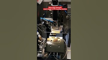 OLian Fully automatic IC and FPC bonding machine for smart watch LCD production.
