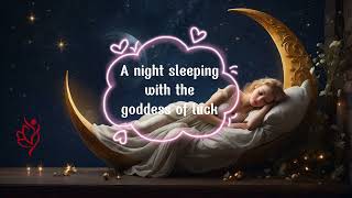A night sleeping with the goddess of luck - It takes away all the stress and puts your mind at ease.
