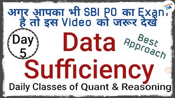 SBI PO/Clerk 2019 | Data Sufficiency for Bank Exams | IBPS PO/Clerk | Quantitative Aptitude