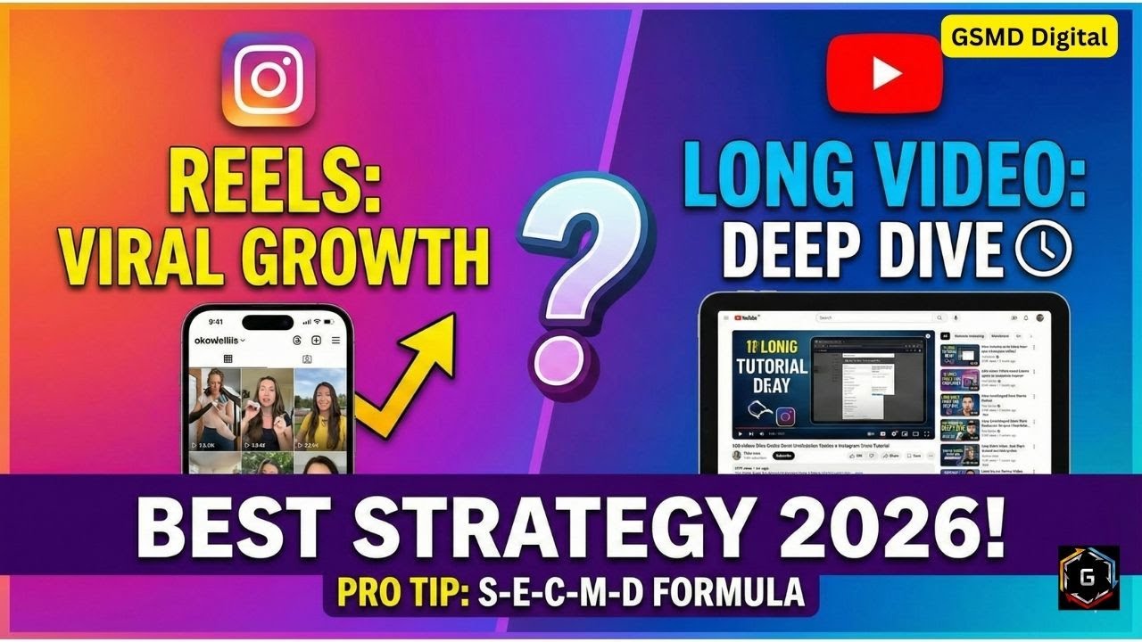 Instagram पर Long Video डालें या Reels? | Instagram Growth Strategy & Algorithm Reality 2026 🚀