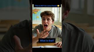 Slow French vs Real French #learnfrench#funnyshorts  #viralshorts #français  #education#shorts 😵‍💫