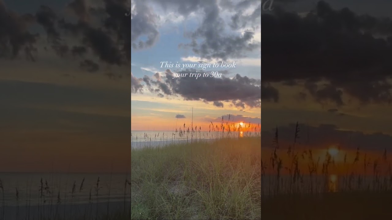 Book your 30a vacation,  