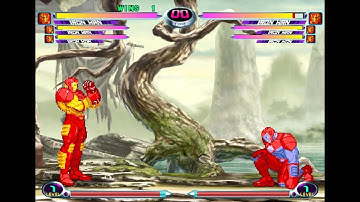 アイアンマンの勝利ポーズ集 / MARVEL VS. CAPCOM 2