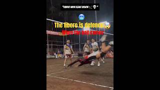 "LIBERO WITH EAGLE VISION 🦅☠️" #volleyball #spike #phonk #shorts #viral #sports