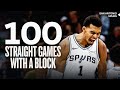 The Best Blocks of Wemby’s 100-Game Streak