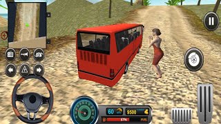 Uphill Offroad Bus Driving Simulator - Passengers Transporter Bus Driving - Android Gameplay screenshot 4