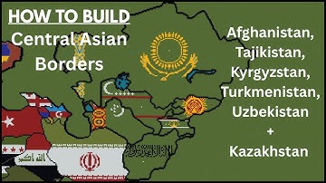 How To  Build Extended Small Scale pt.17 Central Asian Borders