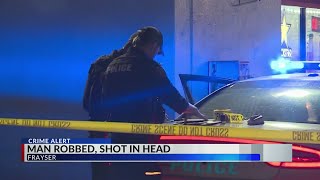 Man shot in head during alleged robbery in Frayser