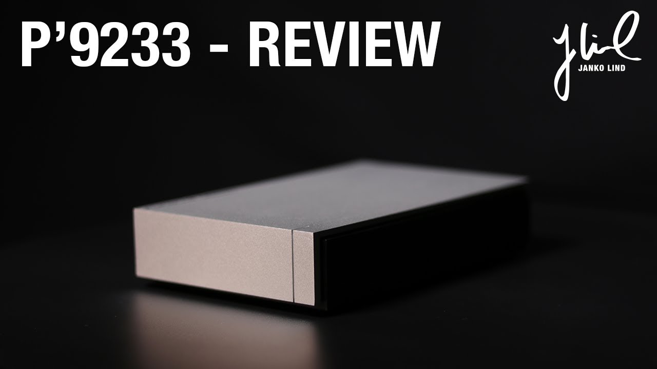 P'9233 Porsche Design LaCie Desktop Drive 4TB - REVIEW | EP 036
