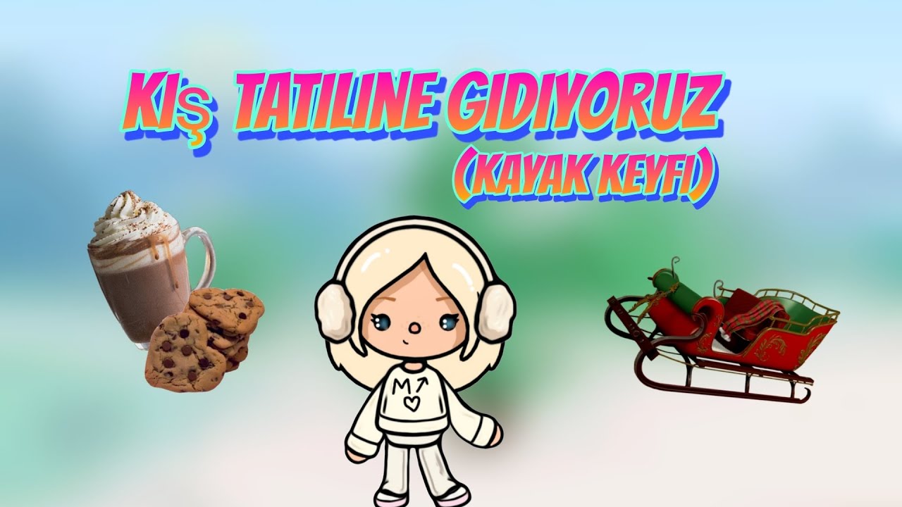 Kış tatiline gidiyorum(kayak keyfi/TOCA LİFE WORLD/TÜRKÇE 