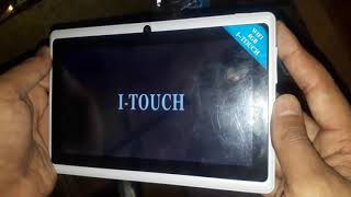 I-Touch Tablet C704 Hard Reset