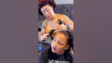 Daughter gets mad at mom for giving her the same hairstyle for school #shorts