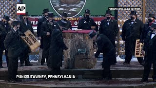 Groundhog Day Punxsutawney Phil Says More Winter