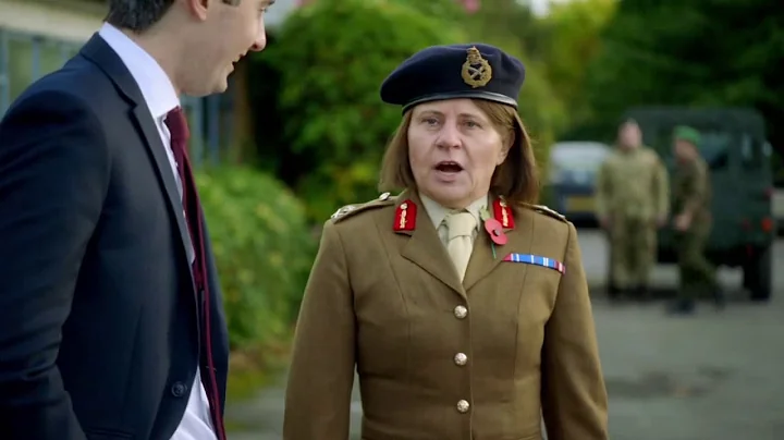Tracey Ullman - British Defense Secretary