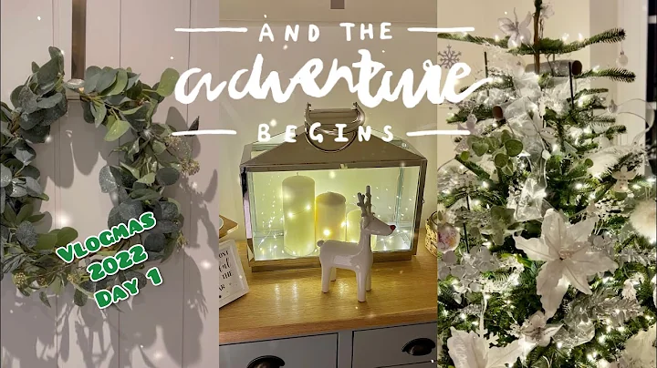 VLOGMAS 2022-Day 1- Getting the  tree up! Beginnin...