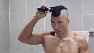 삭발 스킨헤드 셀프컷 skinhead self cut ASMR