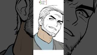 Creating a Cartoon Man with a Beard and Tie | Digital Vector Illustration  #art #digitalarttips #art