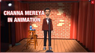 Channa Mereya Remake In Animation || Ae Dil Hai Mushkil || #CoverVideo || #arijitsingh #hindisong