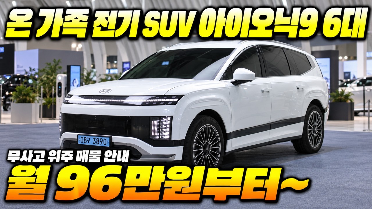 역대급 가격 아이오닉 9 등장! 지금 당장 확인해야 할 중고 매물 6대