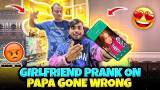 Girlfriend Prank On Father Gone wrong 😱 Marriage  Prank Call To Mukti ❤️ - Garena Free Fire