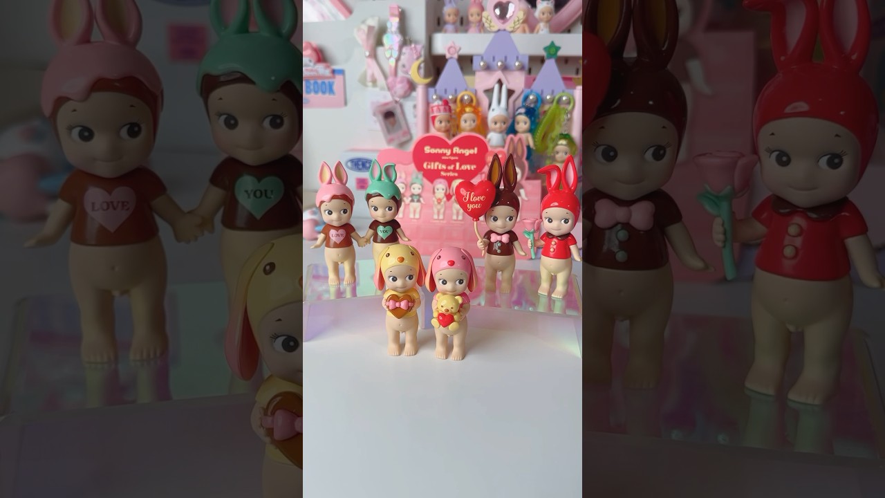 Jookstogo Cute ASMR Sonny Angel Gifts of Love Series Unboxing 