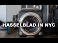 One last street film photo run in nyc for 2023  brought the hasselblad 500cm lomography 100