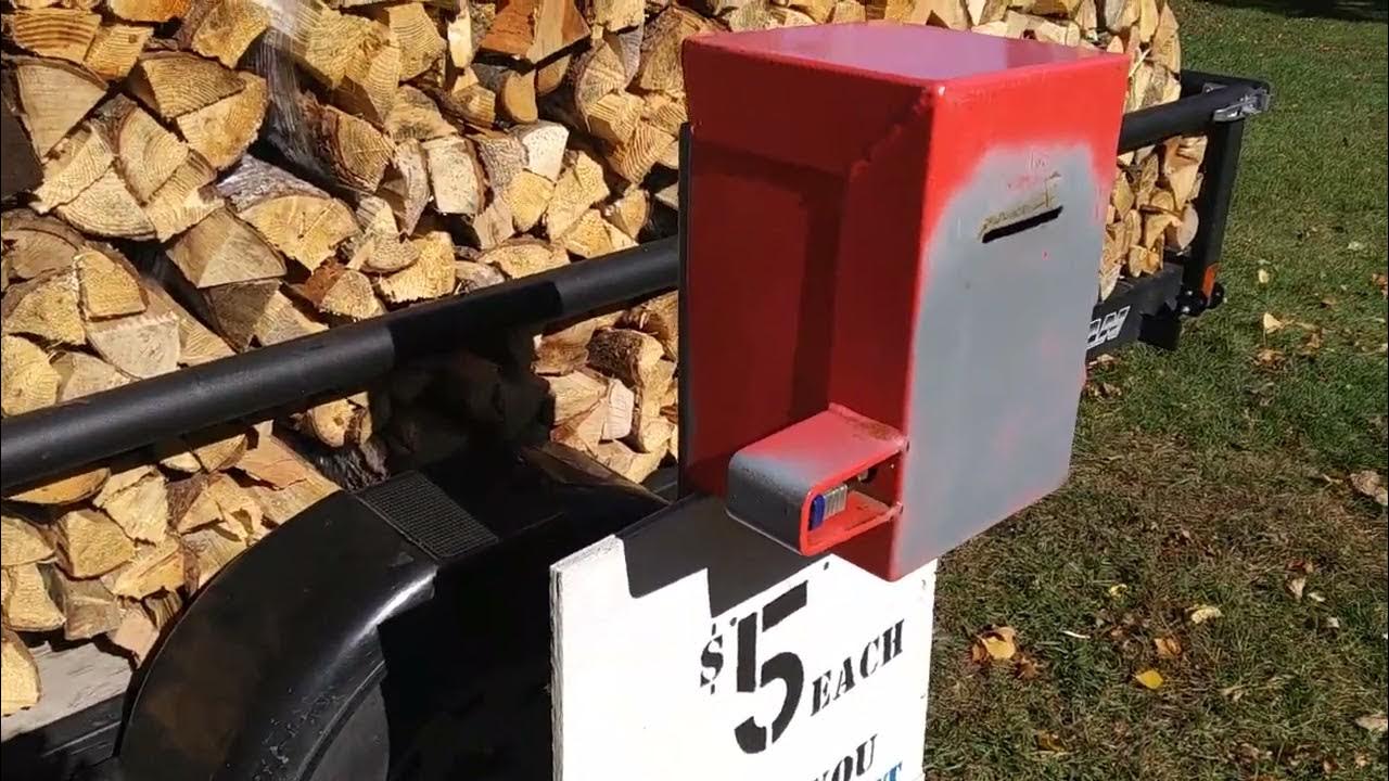 HOW to sell firewood bundles off a 12ft trailer. YouTube