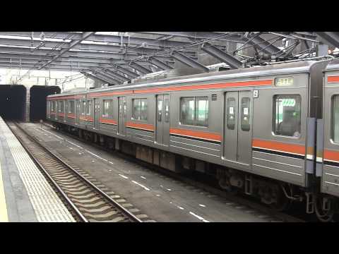 205系0番台武蔵野線府中本町行き（メルヘン顔M65）新小平入線+発車＋発車メロディ