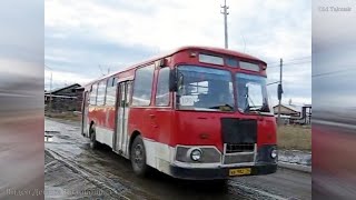 Легендарный автобус Якутского ПАТП-1 (Видео Дениса Колоколова)