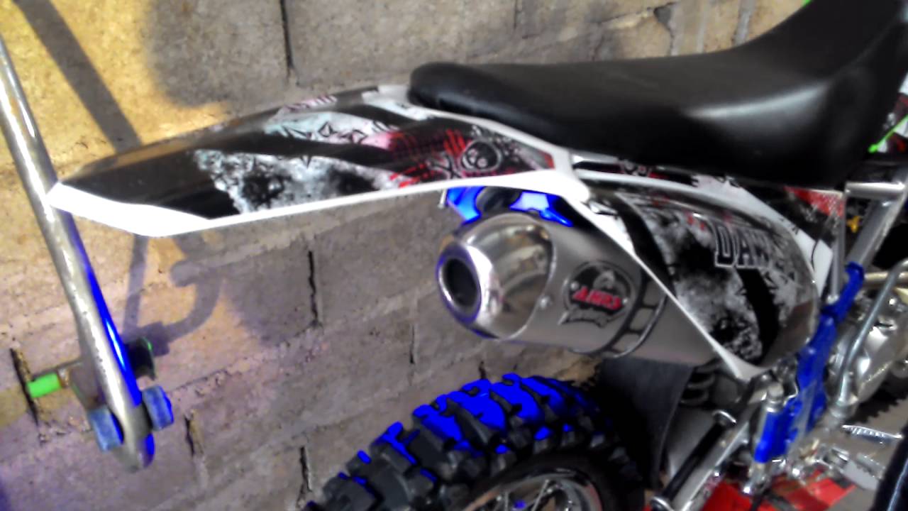 Tes KLX 150 Knalpot Ahrs YouTube