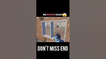 BGMI IMPOSSSIBLE 1V4 CLUTCH ULTIMATE ROYALE 💀 WAIT FOR END 🔥| #shorts #bgmi #pubgmobile #clutch
