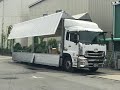 Standard 20 Ton Truck in Japan, Riding with Mellow