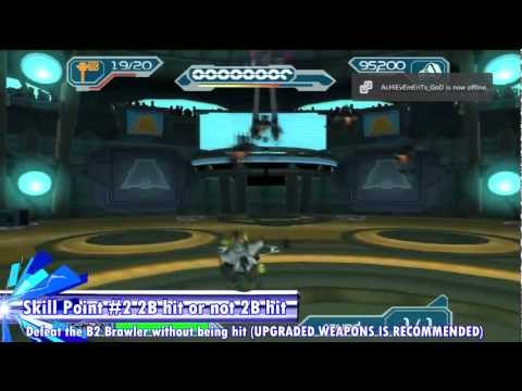 Ratchet & Clank 2 (HD) - All Platinum Bolts & Skill Points (Maktar Nebula)