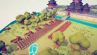 100x ATHEN SOLDIER SIEGE SAMURAI CASTLE - Totally Accurate Battle Simulator TABS