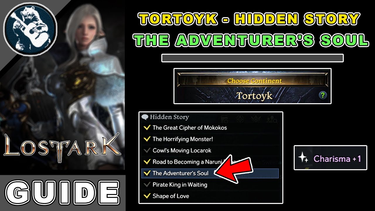 The Adventurer's Soul Location in Lost Ark | Tortoyk Hidden Story Locations Guide