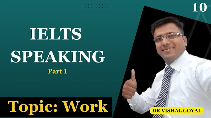 *10 Work or Job: IELTS Speaking Part-1 200 Topics with Sample Answers #ielts #ieltsspeaking #vishal