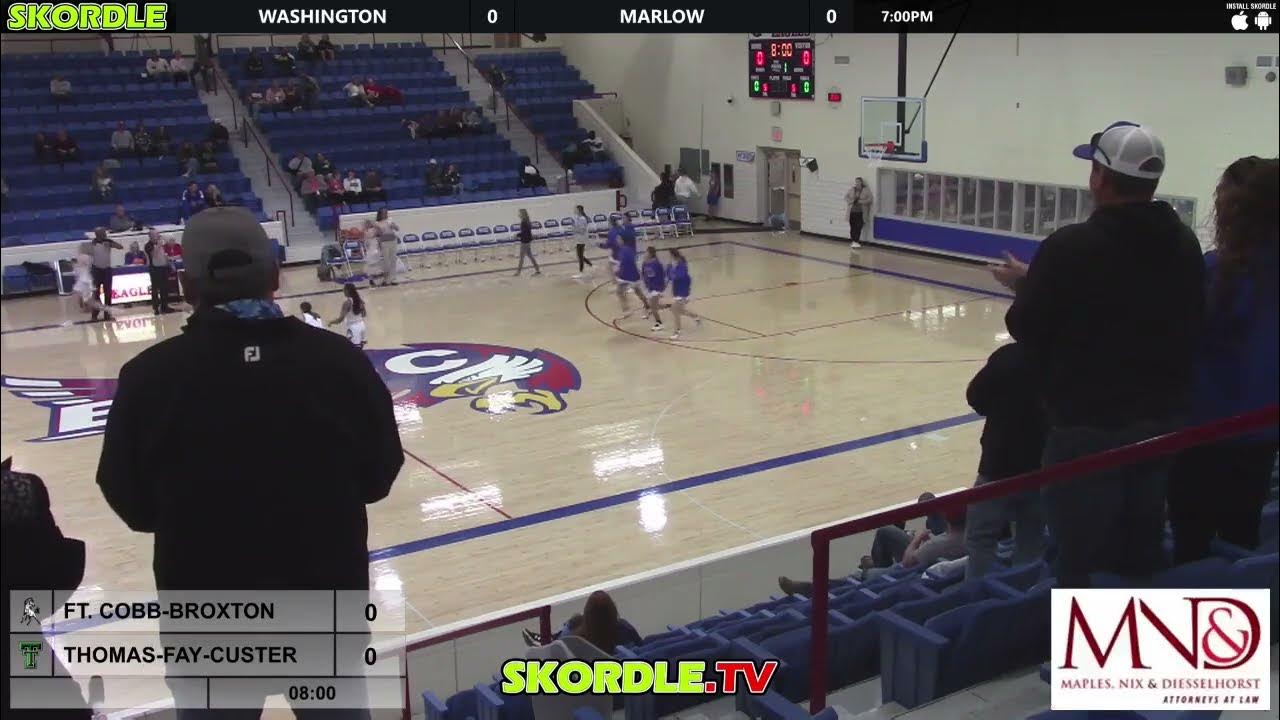Ft Cobb Broxton at Thomas Fay Custer Girls Basketball YouTube