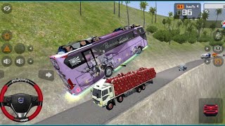 Wuzz🚌💨Bus Oleng Parah Dijalur Extream😱🔥 | Game Android | Bus Simulator Indonesia | Mod Bussid | Game screenshot 2