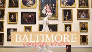 BALTIMORE vegan travel vlog // Land of Kush, Sticky Rice, Stem & EROTIC lattes??