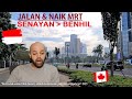 Morning Walk Ride MRT Jakarta Istora Mandiri Senayan to Bendungan Hilir  Reaction | MR Halal Reacts