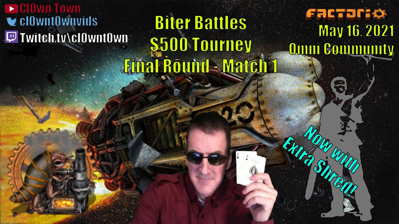 Factorio PVP Biter Battles Omni $500 Tournament - Finals - Match 1