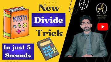 Fast Math Trick || Divide Short Trick || Fast Calculations || Sir Aqeel Malik