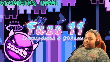 "Fuze II" 100% [Hard Demon] (All Coins) by: ZenthicAlpha & GDSkele | Geometry Dash [2.11]