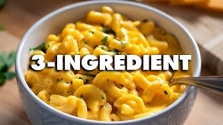 3-Ingredient Stovetop Macaroni and Cheese Recipe