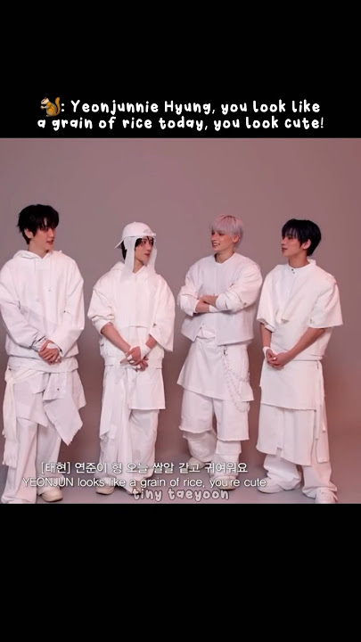 TXT complimenting eo but it gets funnier 😂 #soobin #beomgyu #hueningkai #taehyun #yeonjun #txt #lol