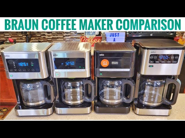 Braun KF 7170 BrewSense 12 Cup Filtered Coffee Maker - NEW