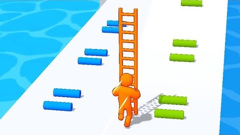 Ladder Master Color Run - All Levels Gameplay Android, iOS