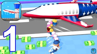 Airport Service - Gameplay Walkthrough Part 1 Tutorial (iOS,Android) screenshot 2