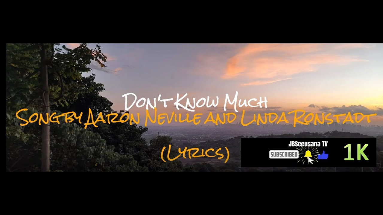 don-t-know-much-song-by-aaron-neville-and-linda-ronstadt-lyrics-made